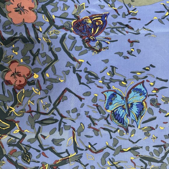 Nadia Roden Larde Silk Scarf - Picture 7 of 14